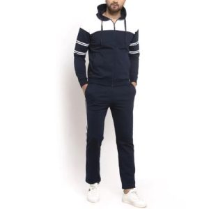 navy blue and white sports tracksuit top supplier