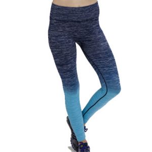 Wholesale Printed Blue Long Yoga Pants USA, Canada