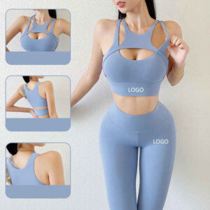 Wholesale 4 Piece Workout Yoga Sets Ropa De Yoga Apparel for Women