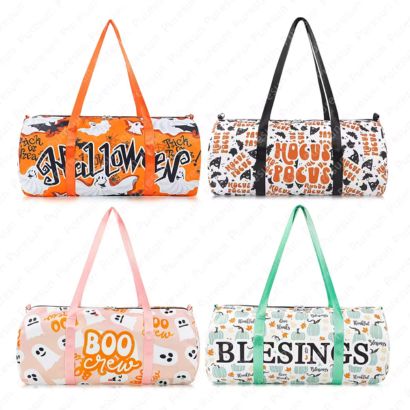 halloween printed sports yoga fitness bag manufacturer